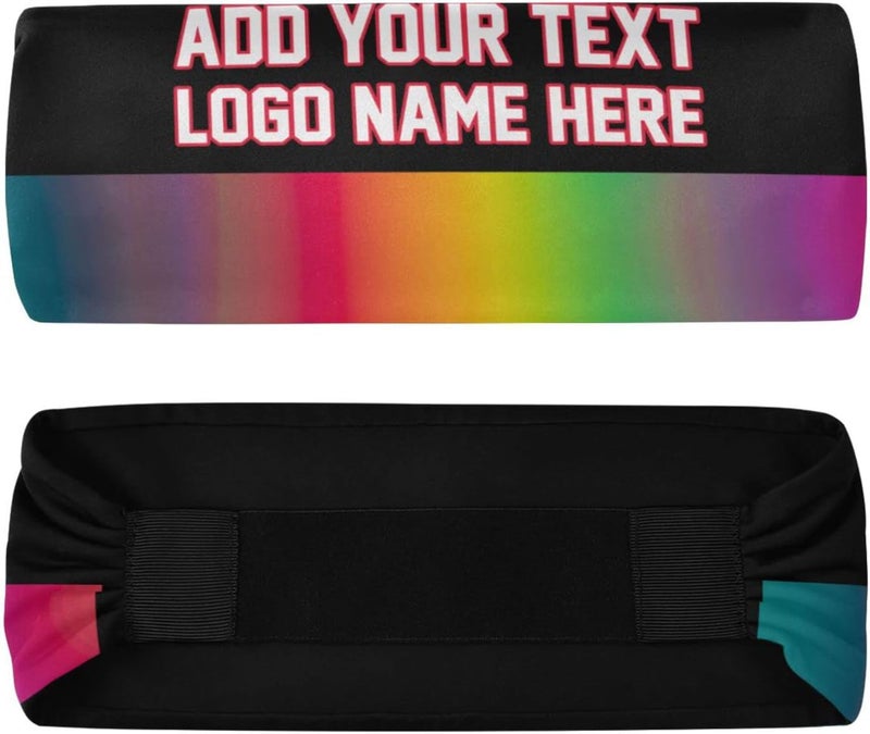 Vcmaluco Sports Sweatbands Headband for Men Women Elastic Headband Hair Bands Sports Sweatbands for Basketball Yoga Exercise Workout - Image 2